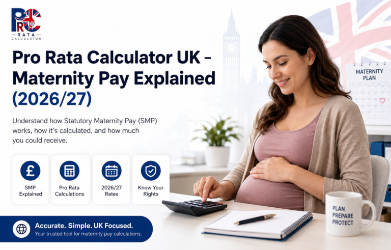 Pro Rata Calculator UK
