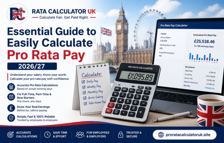 Rata Calculator UK