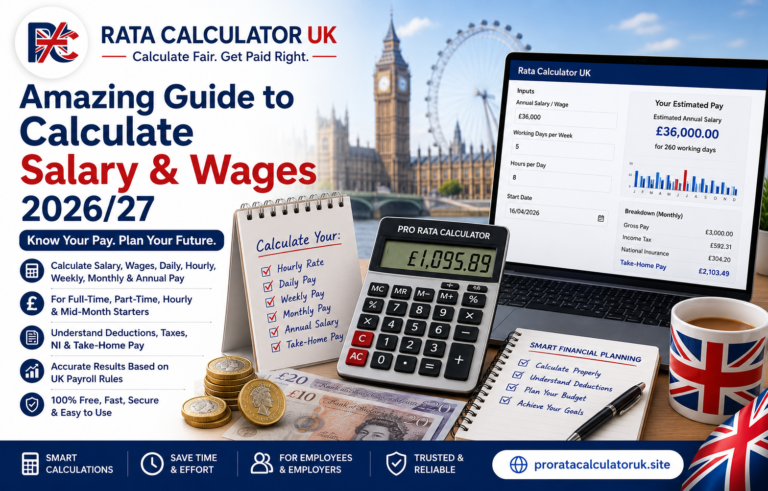 Rata Calculator UK