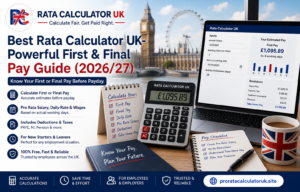 Read more about the article Best Rata Calculator UK-Powerful First & Final Pay Guide (2026/27)