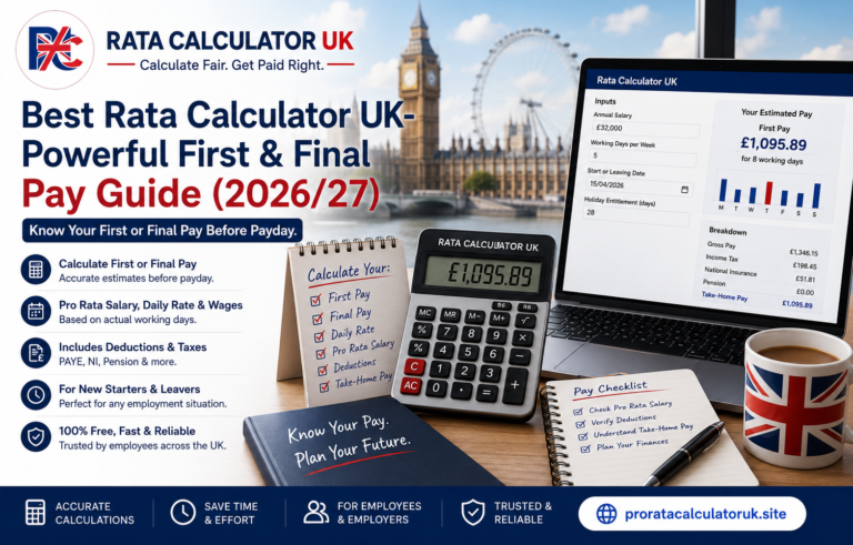Rata Calculator UK