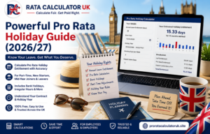 Read more about the article Rata Calculator UK-Powerful Pro Rata Holiday Guide (2026/27)