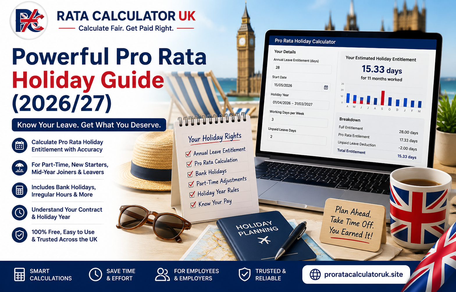 You are currently viewing Rata Calculator UK-Powerful Pro Rata Holiday Guide (2026/27)