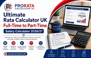 Read more about the article Ultimate Rata Calculator UK – Full-Time to Part-Time Salary Calculator 2026/27