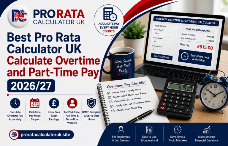 Pro Rata Calculator UK