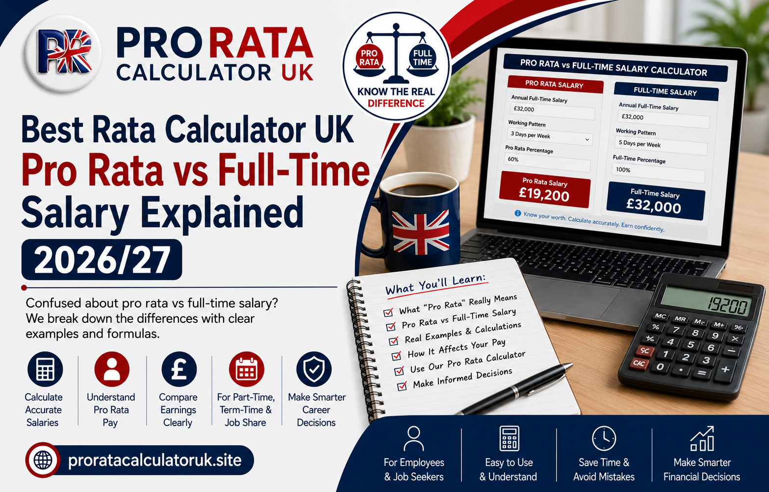 You are currently viewing Best Rata Calculator UK-Pro Rata vs Full-Time Salary Explained 2026/27