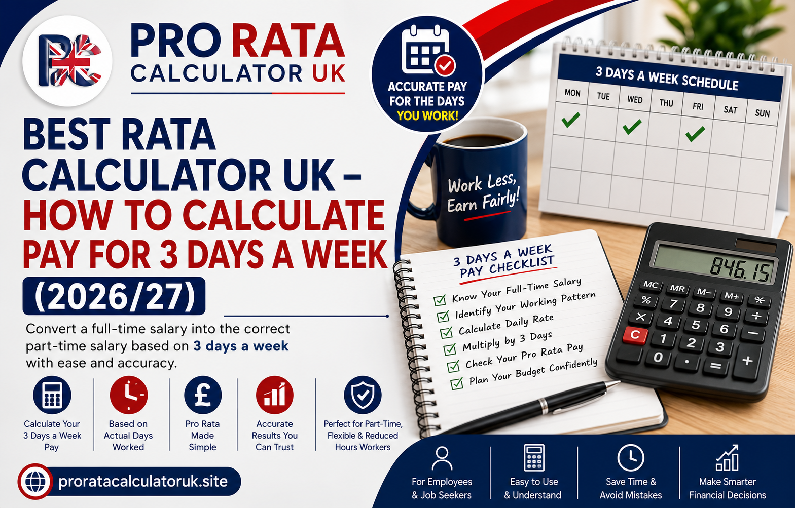 You are currently viewing Best Rata Calculator UK – How to Calculate Pay for 3 Days a Week (2026/27)
