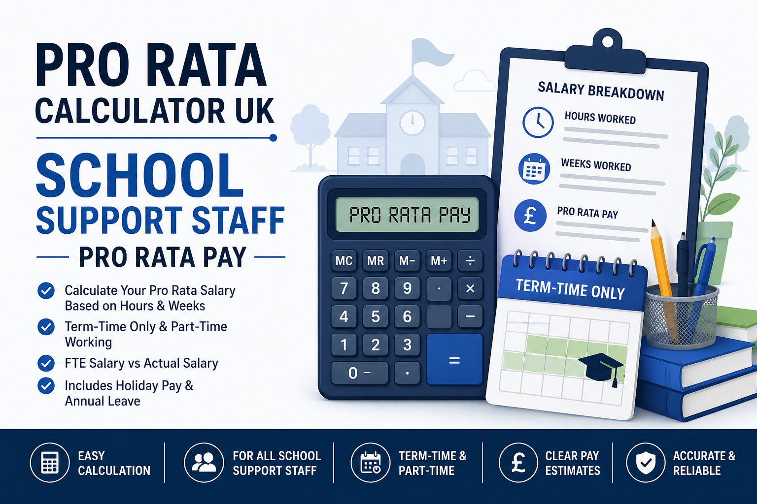 Read more about the article Pro Rata Calculator UK- School Support Staff Pro Rata Pay