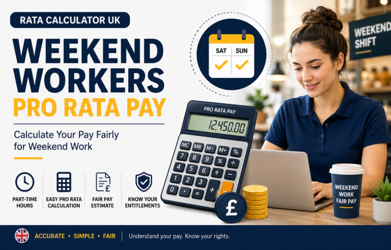Weekend Workers Pro Rata Pay