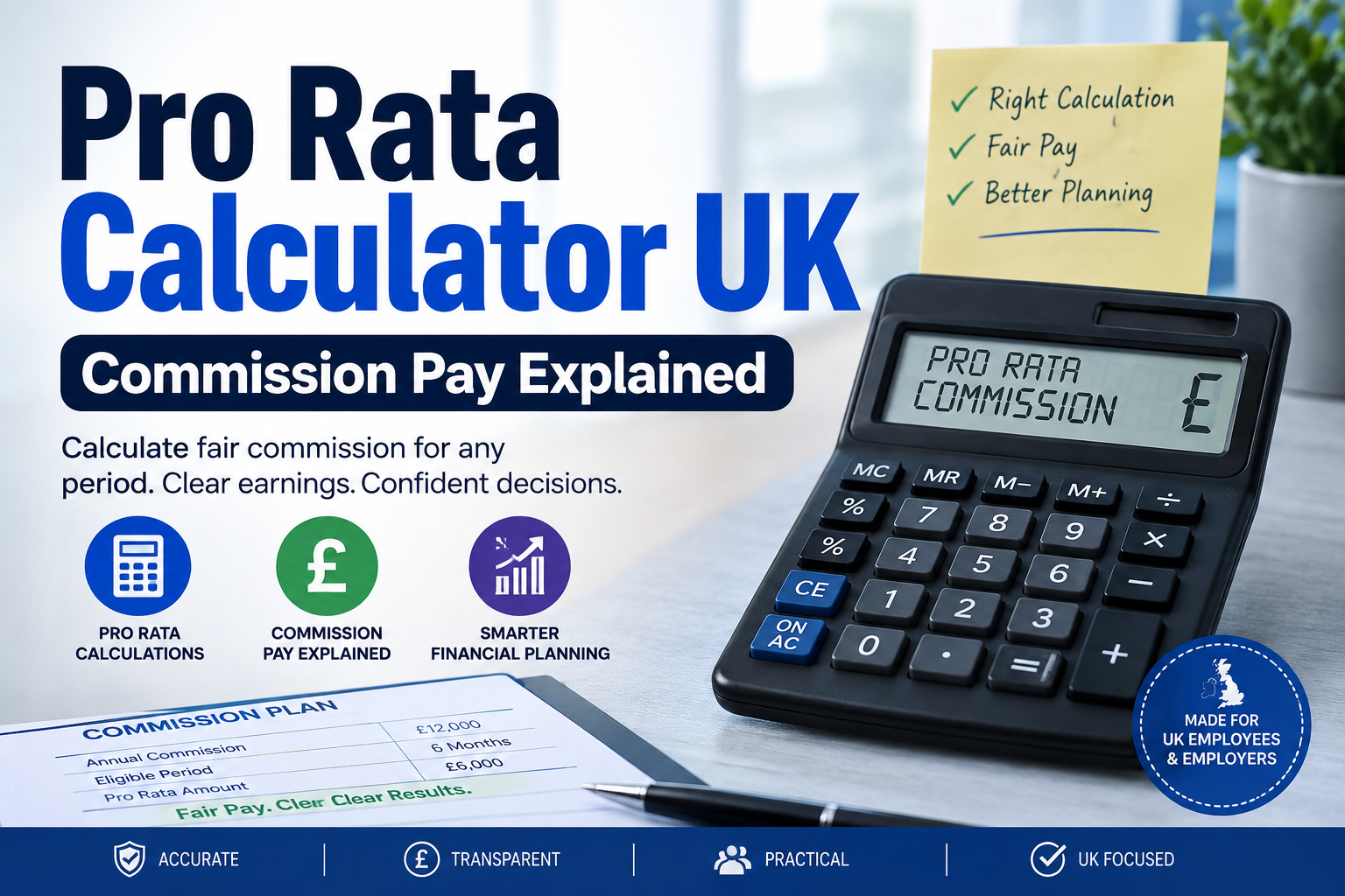 You are currently viewing Pro Rata Calculator UK-Commission Pay Explained