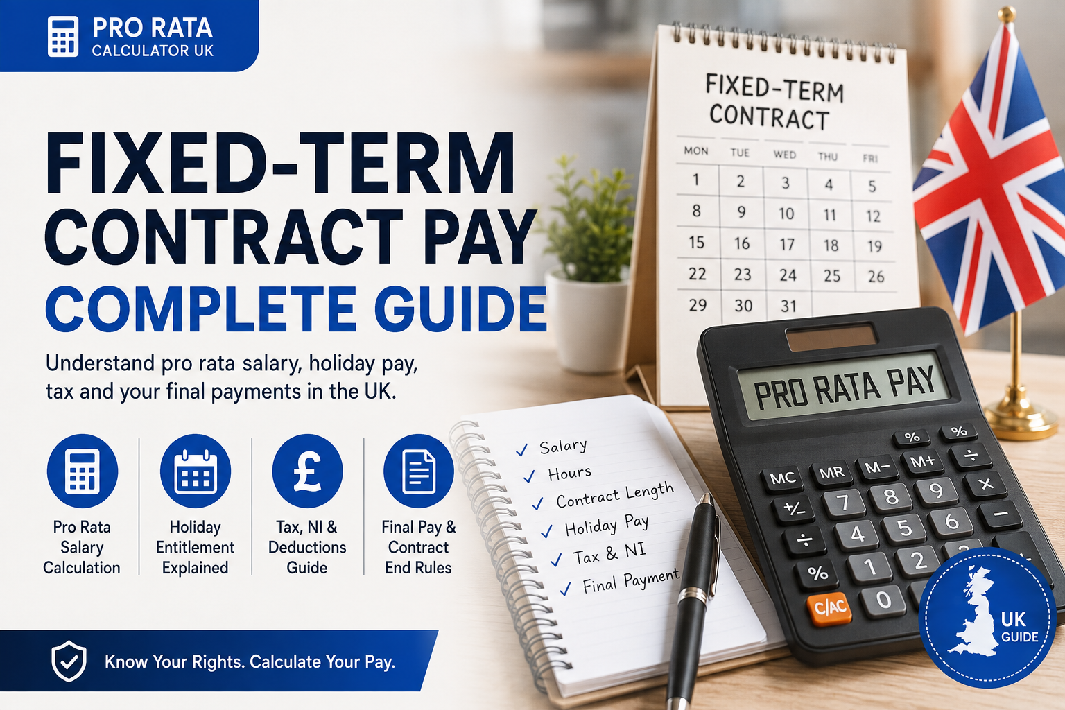 You are currently viewing Pro Rata Calculator UK- Fixed-Term Contract Pay Guide